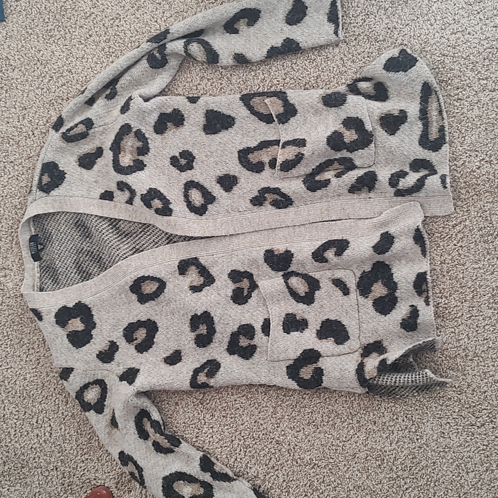 Leopard Cardigan